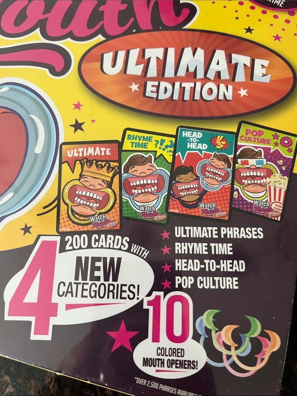 Watch Ya Mouth Ultimate Edition Party Game NWT